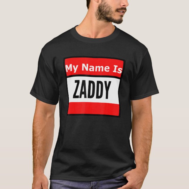 Camiseta Chame-me de Zaddy (Frente)