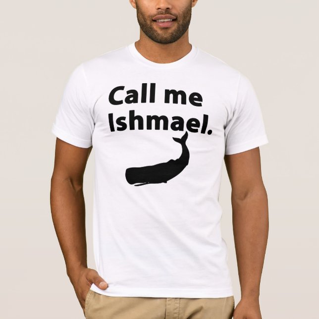 Camiseta Chame-me Ishmael (Frente)