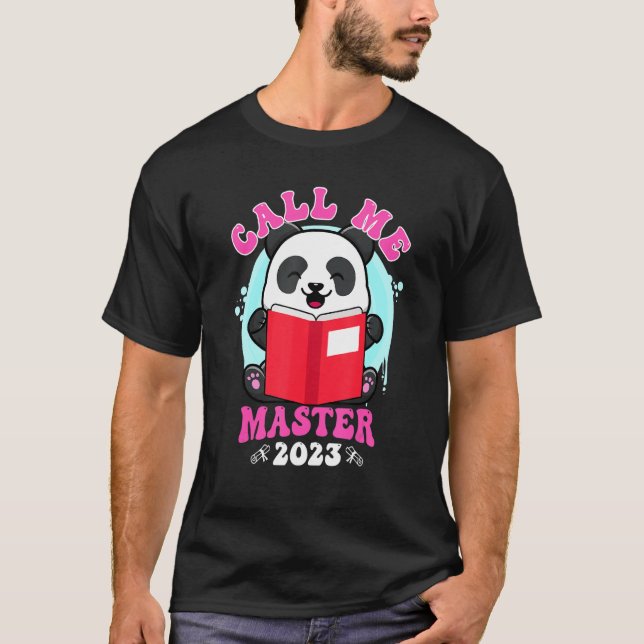 Camiseta Chame-me Mestre 2023 Panda Master (Frente)