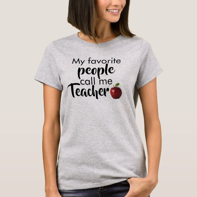 Camiseta Chame-me professor (Frente)