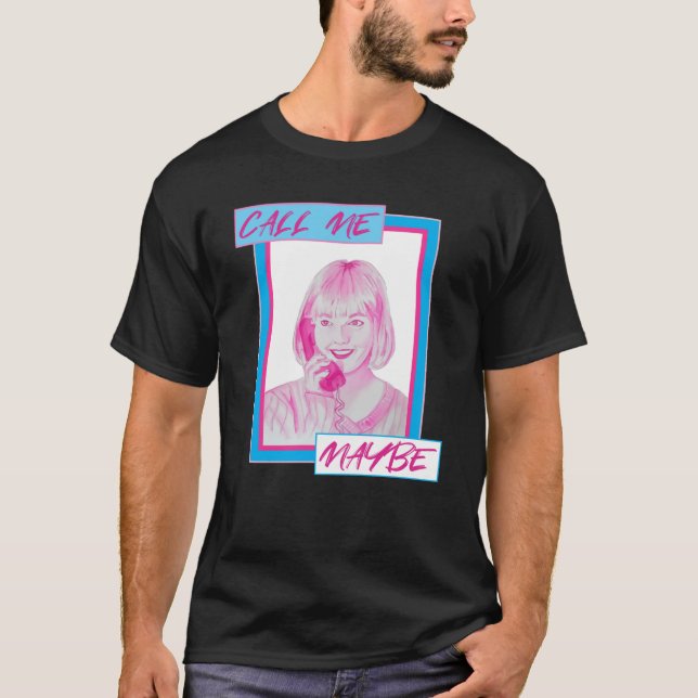 Camiseta Chame-me talvez T-Shirt essencial (Frente)