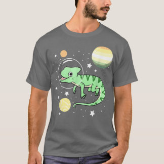 Camiseta Chameleon Astronaut Genderflor Pride 