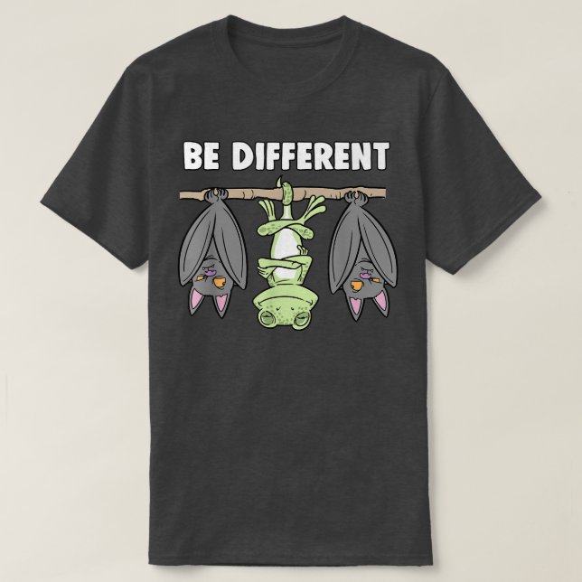 Camiseta Chameleon Bat Fairytale Be Different  (Frente do Design)