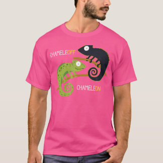 Camiseta Chameleon Chameleoff I Reptile Lizard Terrarium Pe