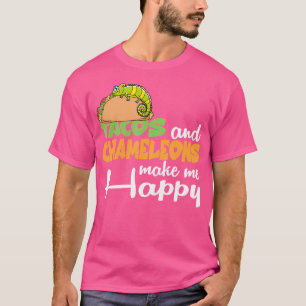 Camiseta Chameleon e Taco