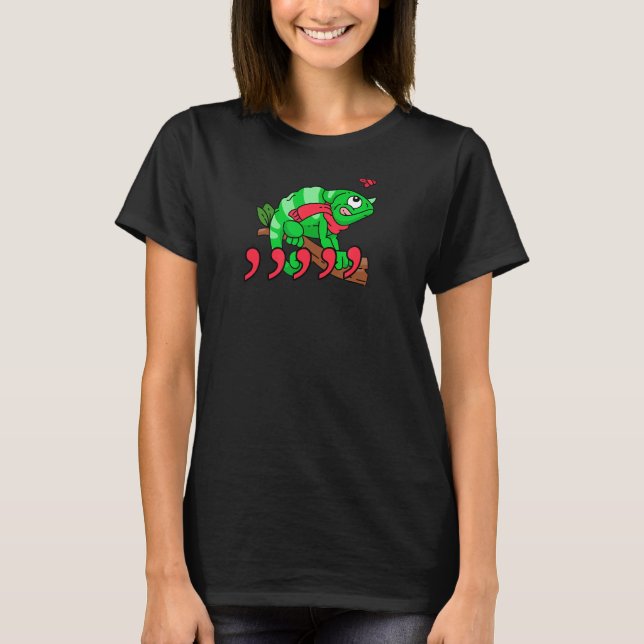 Camiseta Chameleon Komma Comma Song Chameleon Fans 2 (Frente)