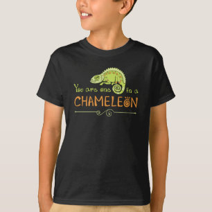 Camiseta Chameleon Lizard Reptile Gecko Dragon Gift Engraça