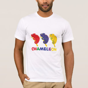 Camiseta Chameleon Mudando Cores
