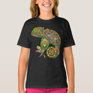 Camiseta Chameleon Psychedelic Fantasy