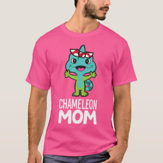 Camiseta Chameleon Reptile Owner Funny Chameleon Mãe