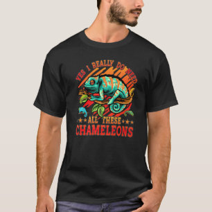 Camiseta Chameleon Say