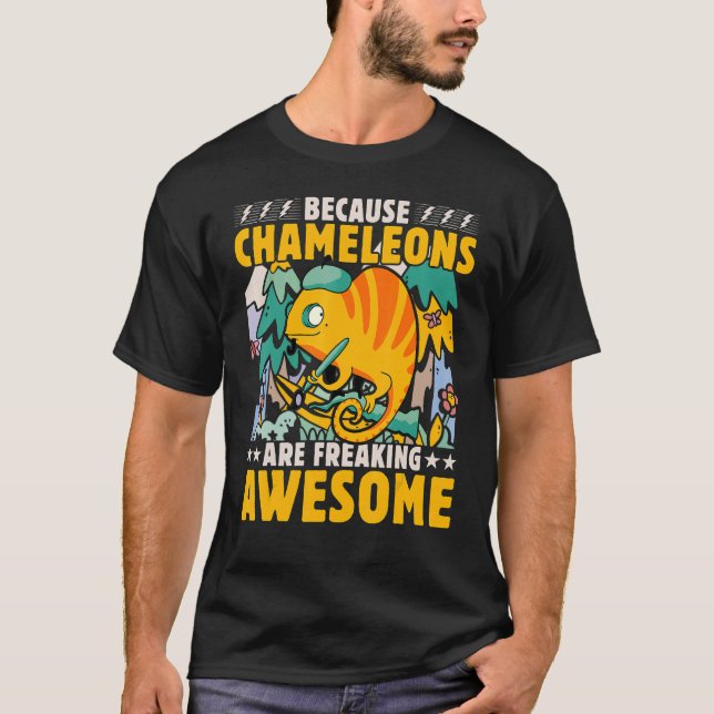 Camiseta Chameleon Say 7 (Frente)