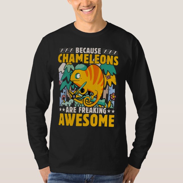 Camiseta Chameleon  Saying 7 (Frente)