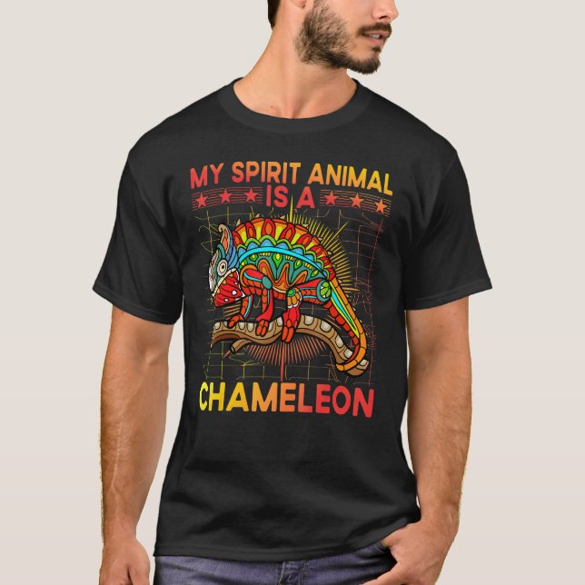 Camiseta Chameleon  Saying 8 (Frente)