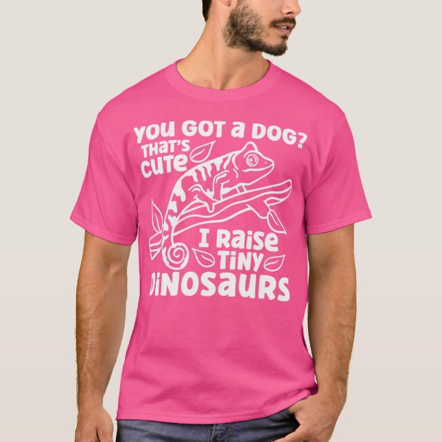 Camiseta Chameleon Tiny Dinosaur Chameleon Lizard Chameleon (Frente)