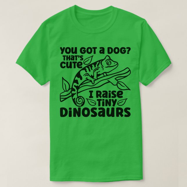Camiseta Chameleon Tiny Dinossaur Chameleons (Frente do Design)