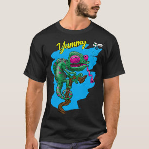 Camiseta Chameleon Tropical Lizard Legal Jungle Ideia