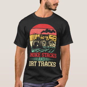 Camiseta Chaminés E Pistas De Terra Tração De Trator