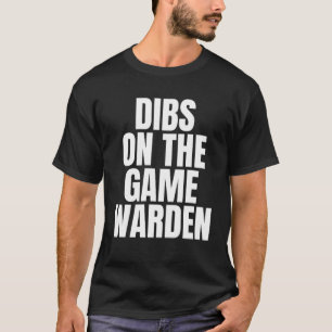 Camiseta Chamo Dibs no Trabalho de Carreira de Jogo