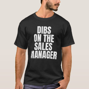 Camiseta Chamo Dibs no Trabalho de Carreira do Gerente de V