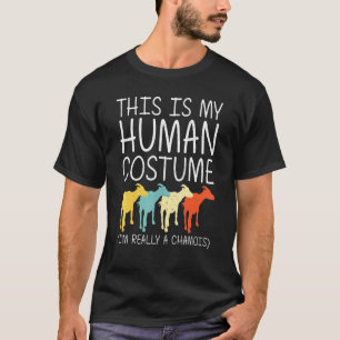 Camiseta Chamois Halloween Capa Humana, Anílope Fácil