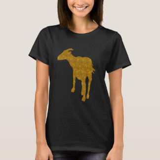 Camiseta Chamois Para Mulheres Meninas Gaiado Antelope Anim