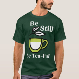 Camiseta Chamomile Sonha em cada gota — Calma no Chá.
