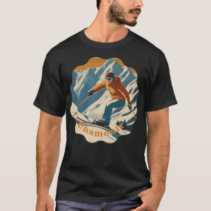 Camiseta Chamonix Mont Blanc France - Viagens vintage