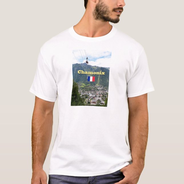 Camiseta Chamonix - Monte Branco (Frente)