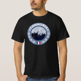 Camiseta Chamonix Station de Ski