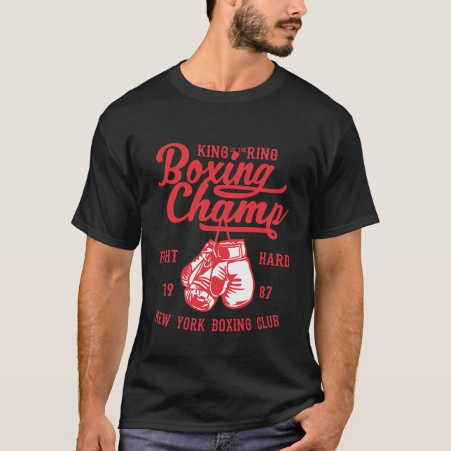 Camiseta Champ Boxing. (Frente)