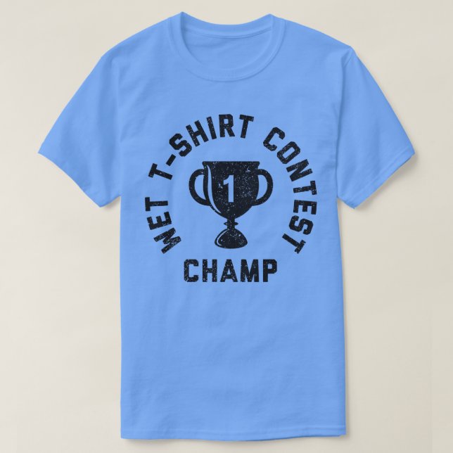 Camiseta Champ do Concurso Wet T Distante (Frente do Design)