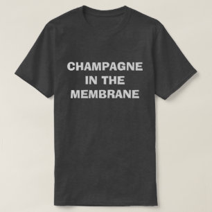 Camiseta Champanhe no T-Shirt Membrana