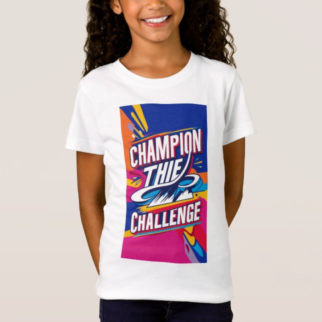 CAMISETA CHAMPIÃO O DESAFIO (Frente)