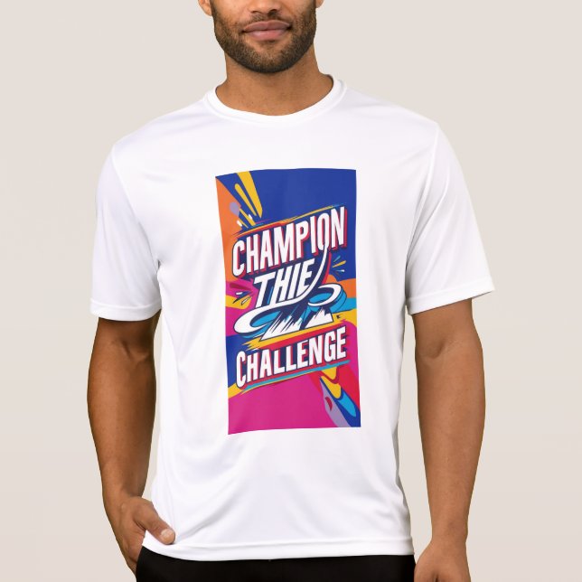CAMISETA CHAMPIÃO O DESAFIO (Frente)