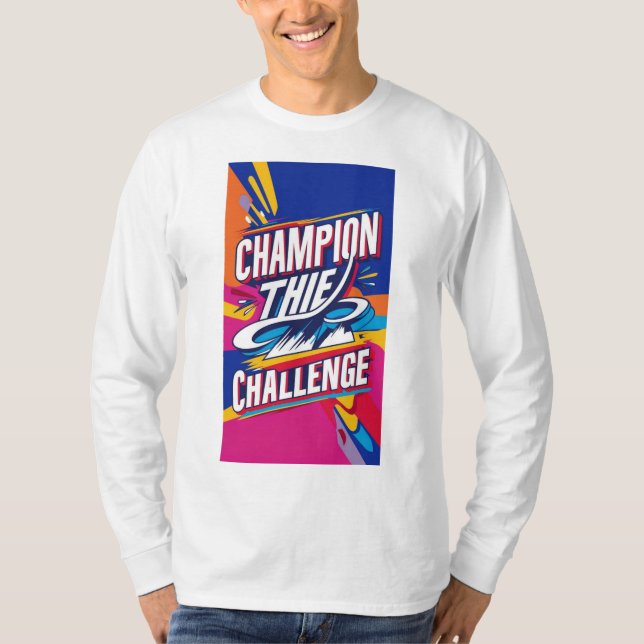 CAMISETA CHAMPIÃO O DESAFIO (Frente)