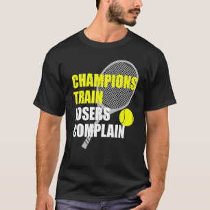 Camiseta Champiões Apresentam Queixas Para Jogadores De Tên