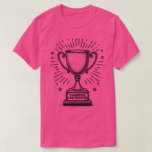 Camiseta Champion Crayon Eater (Frente do Design)