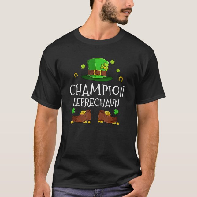 Camiseta Champion Leprechaun Match Family Group Patri (Frente)