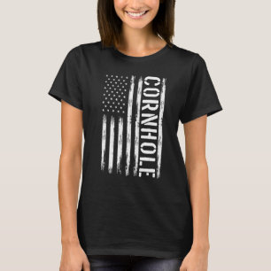 Camiseta Champion Team Bean Bag Cornhole USA flag