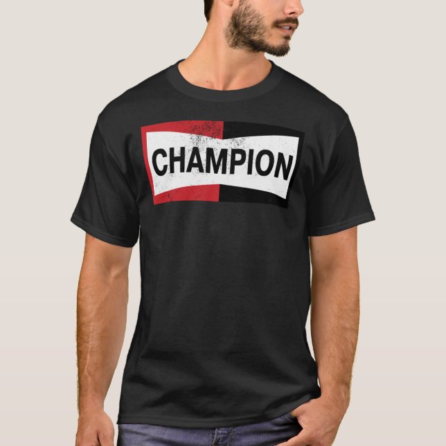 Camiseta Champion Vintage Logo Classic T-Shirt (Frente)
