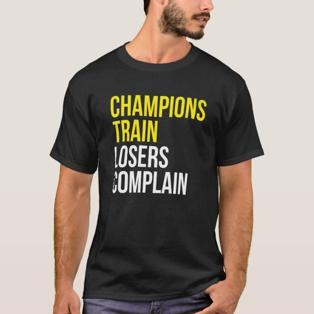 Camiseta Champions perdedores reclamam da formação de ginás (Frente)