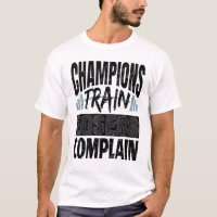 Champions Train Perdedores Queixam-se de Fitne par