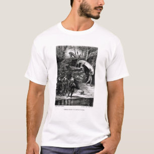 Camiseta Champlain que explora a região selvagem canadense