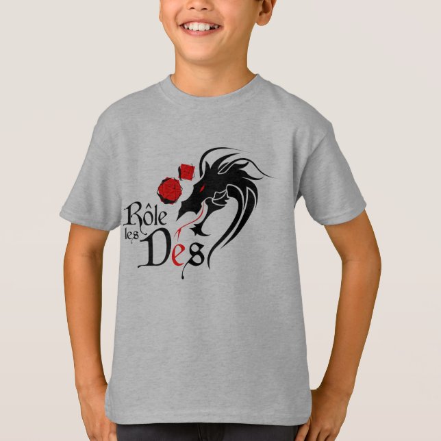 Camiseta Chandail derrama enfants - les Dés de Rôle - miúdo (Frente)