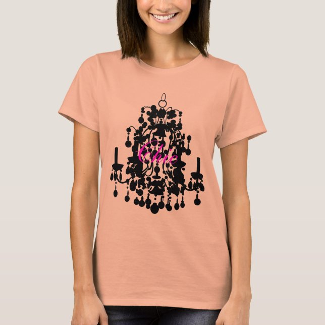 Camiseta Chandelier Chic (Frente)