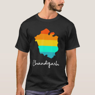 Camiseta Chandigarh, Orgulhoso Estado Indiano De Origem, Ga