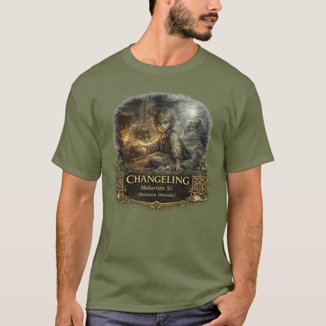 Camiseta Changeling Folklore  – Malartán Sí (Between Worlds (Frente)