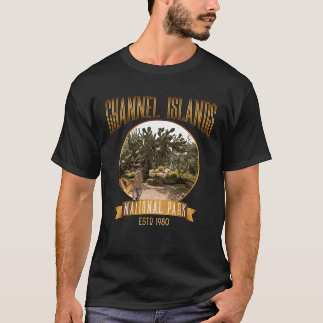 Camiseta Channel Islands National Park California Souvenir (Frente)