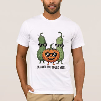 Camiseta Channel The Gourd Vibes Funny Pumpkin Squad